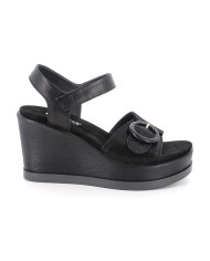 SNDALI CON ZEPPA IGI&CO DONNA CAPRA CAMI/CAPRA NERO 1173000