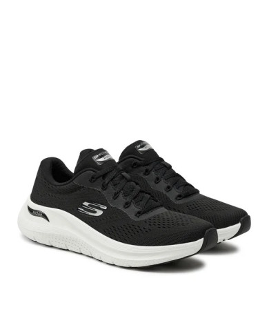 SNEAKERS SKECHERS DONNA ARCH FIT 2.0 BLACK 150051 BKW 