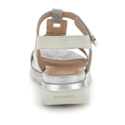 SANDALI STONEFLY DONNA ELODY 27 NAP/GLITTER STEAM GRAY/IVORY METAL 223660 EDT
