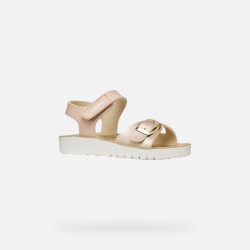 SANDALI GEOX BAMBINA JUNIOR J SANDAL COSTAREI ROSE J15EAB 0BCBN C8172             