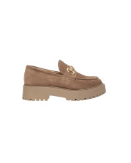 MOCASSINO NEROGIARDINI DONNA VELOUR MOU TR TAVERNA  LIGH TACCO 4CM I411390D/442