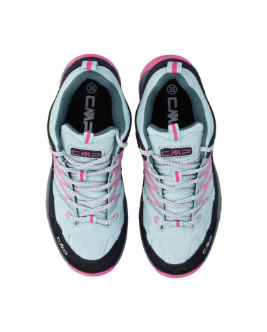 SCARPA DA TREKKING CMP BAMBINA KIDS RIGEL LOW WP TREKKING SHOE OPALE BUBBLE GUM 3Q54554J 56ET