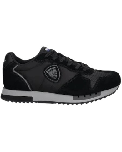SNEAKERS BLAUER UOMO QUEENS05 F5QUEENS05/MES/BLAC