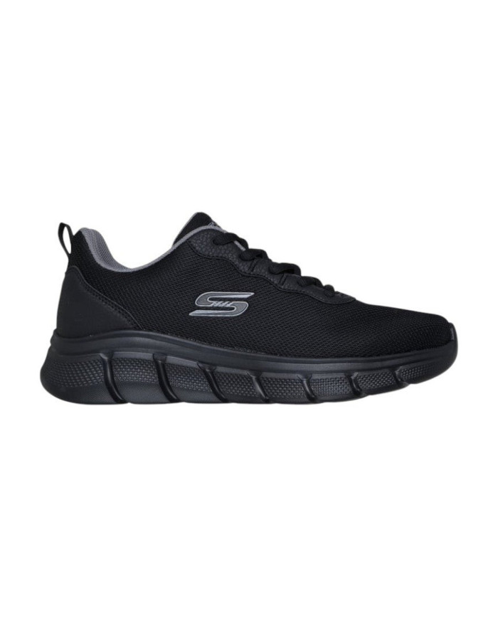 SNEAKERS SKECHERS UOMO BOBS SPORT B FLEX ICY EDGE 118109 BBK  