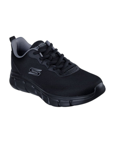 SNEAKERS SKECHERS UOMO BOBS SPORT B FLEX ICY EDGE 118109 BBK  