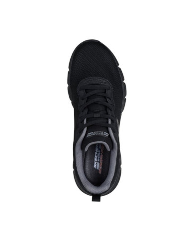 SNEAKERS SKECHERS UOMO BOBS SPORT B FLEX ICY EDGE 118109 BBK  