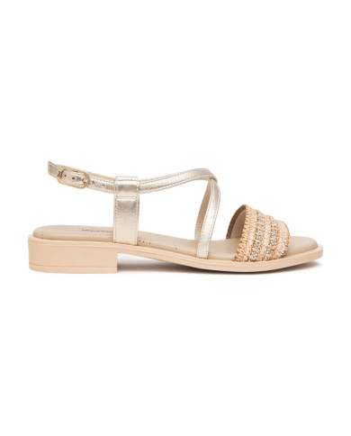 SANDALO NEROGIARDINI DONNA ETOILE SAND MIELE TR ACCRA 592 BEIGE E615900D/418