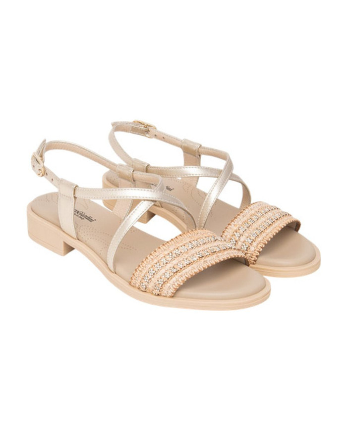 SANDALO NEROGIARDINI DONNA ETOILE SAND MIELE TR ACCRA 592 BEIGE E615900D/418