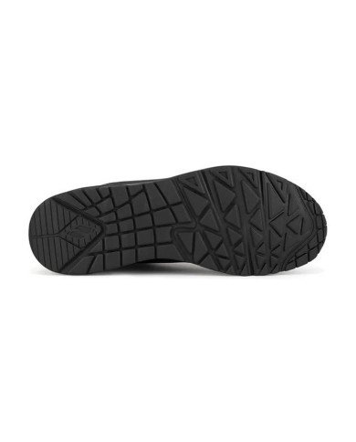 SNEAKERS SKECHERS UOMO UNO - GOLDEN AIR BLACK 177094 NAT