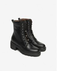 ANFIBI NEROGIARDINI DONNA SAGAR DECO NERO EVA URBANA NERO TACCO 6CM I514810D/100