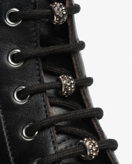 ANFIBI NEROGIARDINI DONNA SAGAR DECO NERO EVA URBANA NERO TACCO 6CM I514810D/100