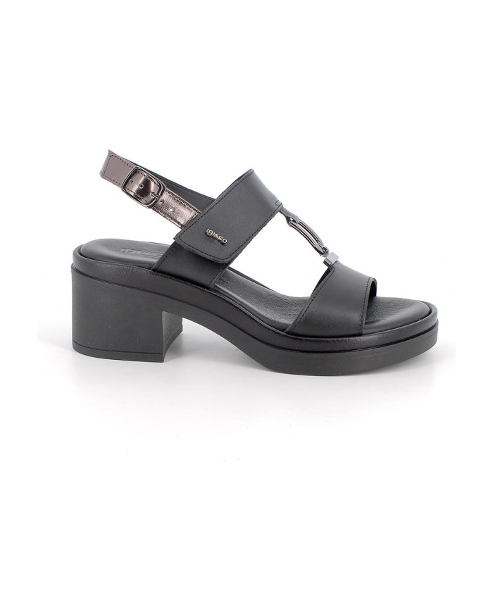 SANDALI CON TACCO IGI&CO DONNA VITELLO/S.LAMIN TACCO 6,5CM  1193400