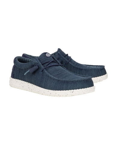 Mocassino Hey Dude Wally Stretch Sox Uomo Blu