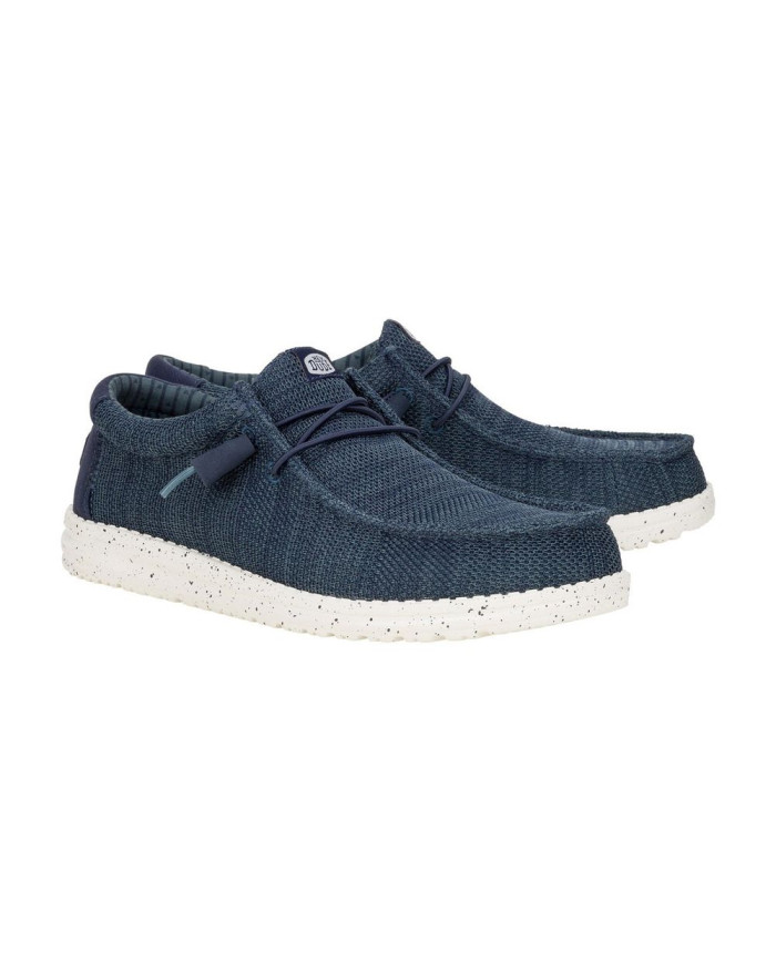 Mocassino Hey Dude Wally Stretch Sox Uomo Blu
