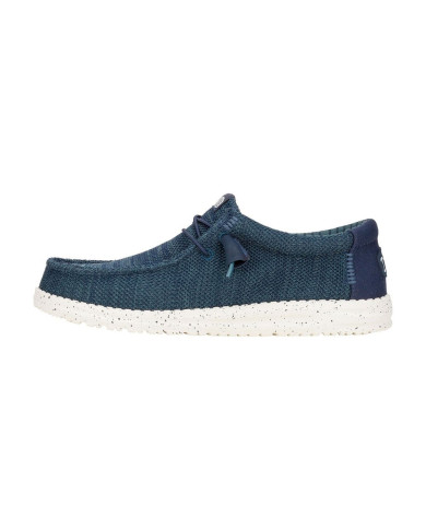 Mocassino Hey Dude Wally Stretch Sox Uomo Blu