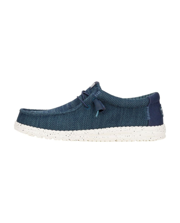 Mocassino Hey Dude Wally Stretch Sox Uomo Blu