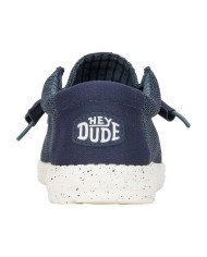 Mocassino Hey Dude Wally Stretch Sox Uomo Blu