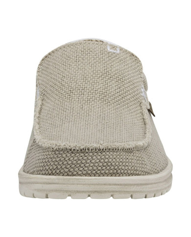 MOCASSINO HEY DUDE UOMO MIKKA BRAIDED OFF WHITE HD.40124 1LB