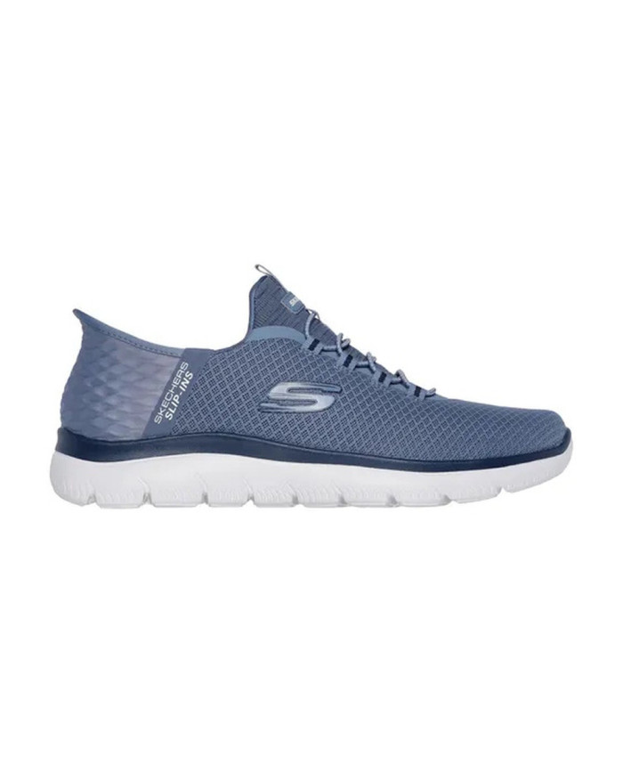 SNEAKERS SKECHERS UOMO SLIP-INS GLIDE STEP PRO AZZURRO 232457 SLT