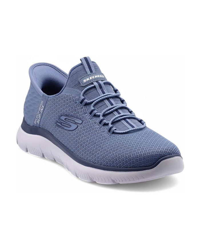 SNEAKERS SKECHERS UOMO SLIP-INS GLIDE STEP PRO AZZURRO 232457 SLT