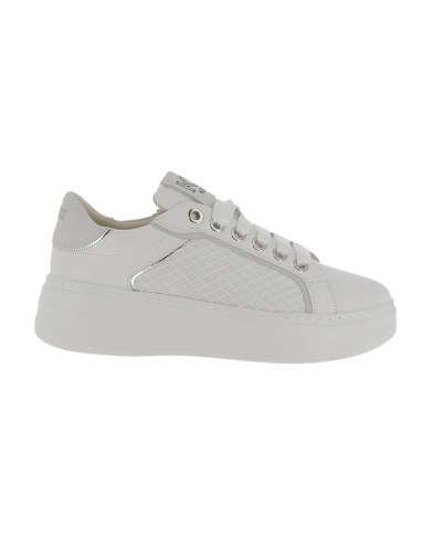 SNEAKERS KEYS DONNA WHITE/SILVER K-11853  K10546