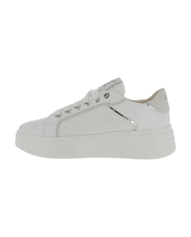 SNEAKERS KEYS DONNA WHITE/SILVER K-11853  K10546