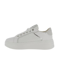 SNEAKERS KEYS DONNA WHITE/SILVER K-11853  K10546