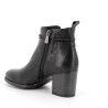 STIVALETTI IGI&CO DONNA IN PELLE NERO TACCO 7CM 6698800