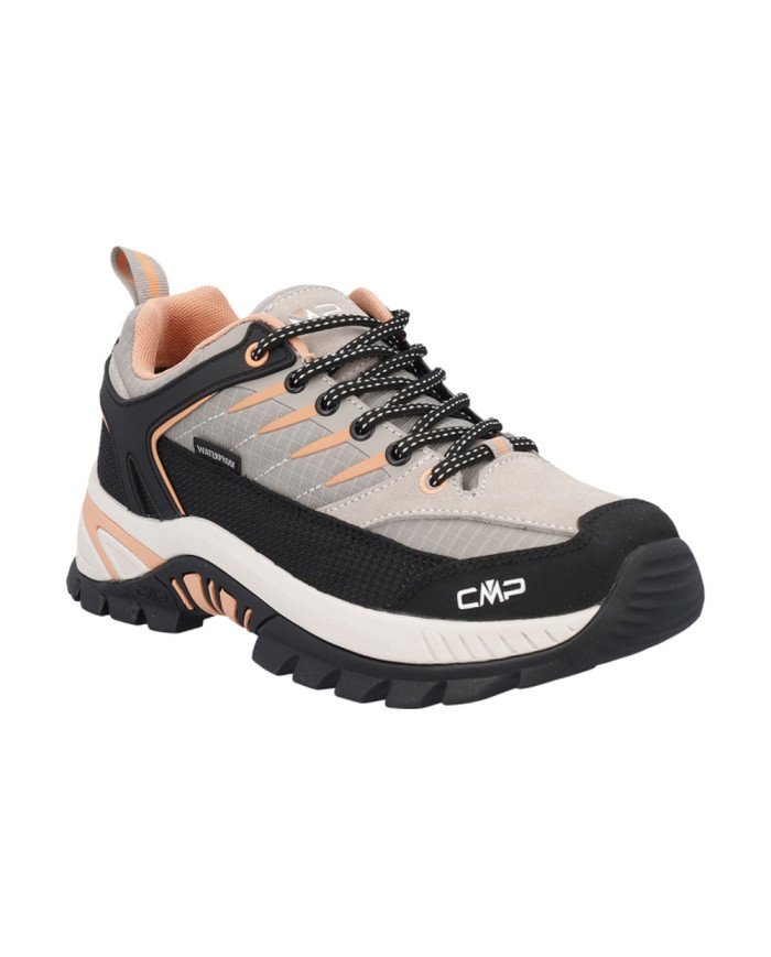 SCARPA DA TREKKING CMP DONNA RIGEL 2.0 LOW WMN WP TREKKING SABBIA SALMONE 3Q15466 07PV