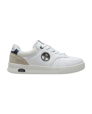 SNEAKERS NORTH SAILS UOMO OCEAN WHITE-BLUE NS25M105 801