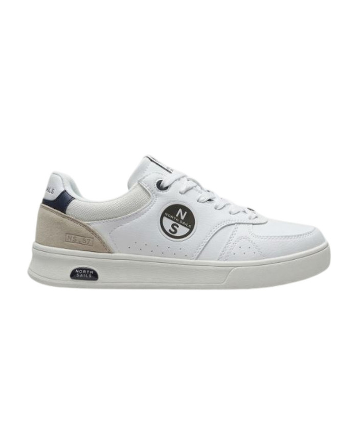 SNEAKERS NORTH SAILS UOMO OCEAN WHITE-BLUE NS25M105 801