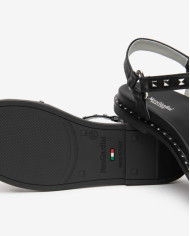 SANDALO NEROGIARDINI DONNA TAMIGI NERO TR TEULADA E615921D/100