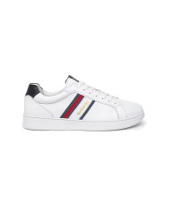 SNEAKERS NEROGIARDINI UOMO OAKLAND BIANCO SAUVAGE BLU EVA ACUTO BIANCO E302850U/707