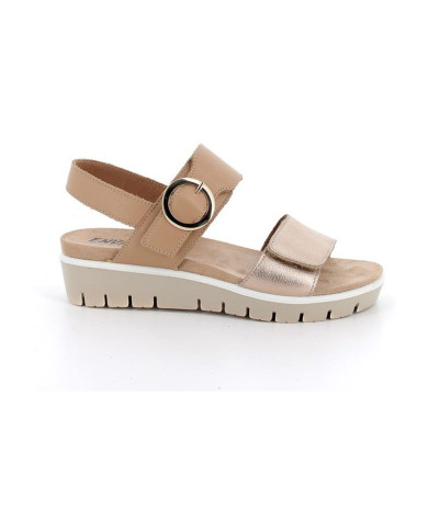 SANDALO CON ZEPPA ENVAL SOFT DONNA FIO.BO.OME/NAPP CHAMPAGNE/BISCOTTO 1286522