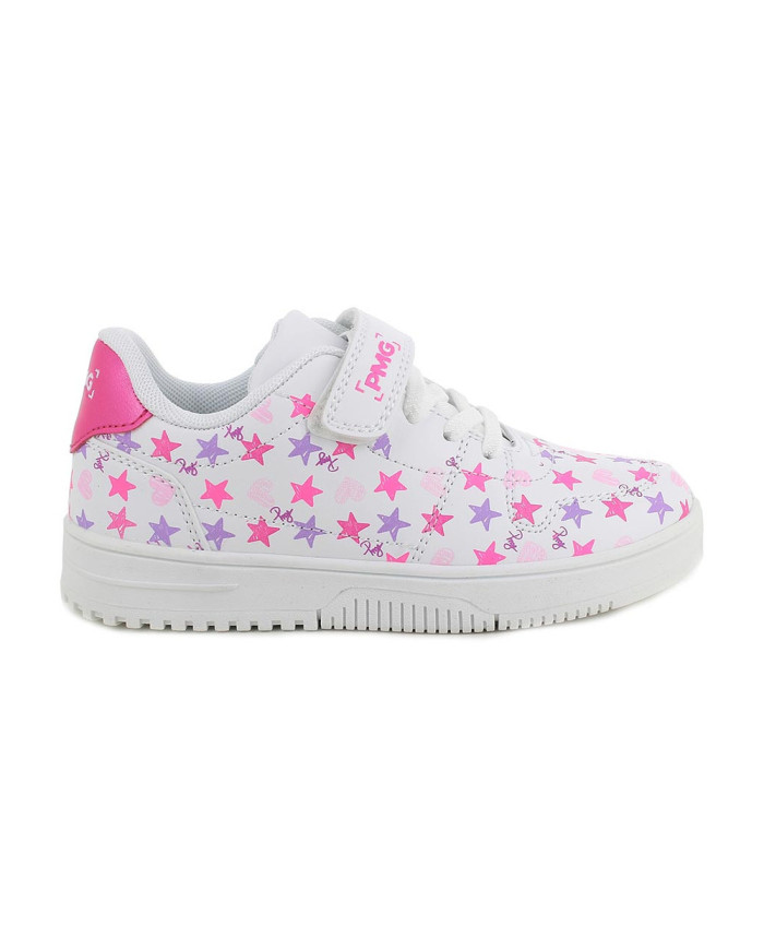 SNEAKERS PRIMIGI BAMBINA NAP.PU ST.STELL BCO-ROSA-FUXIA 1460000