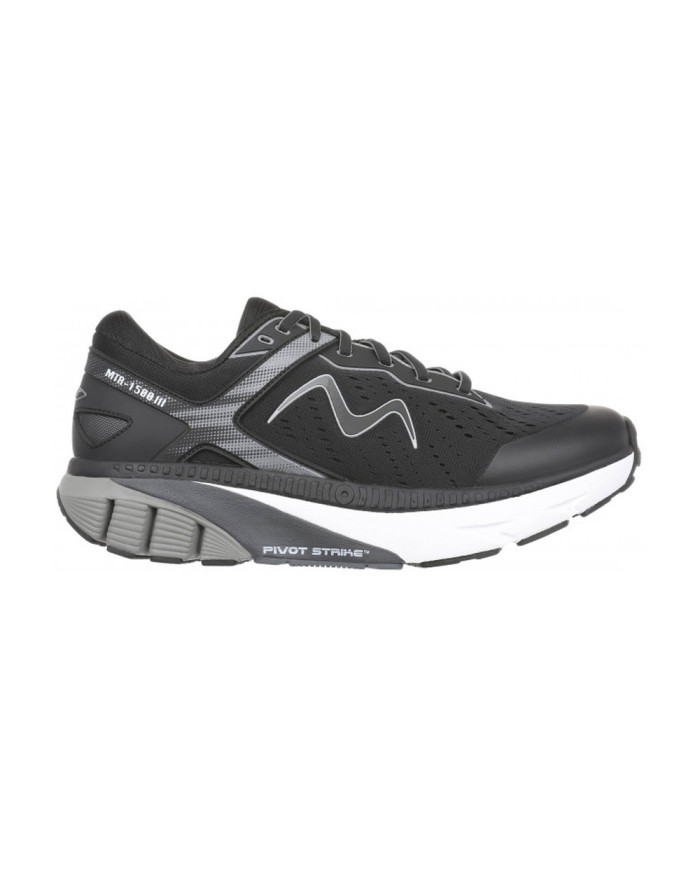 SNEAKERS MBT UOMO RUNNING MTR-1500 III LACE UP M BLACK 703602-03Y 