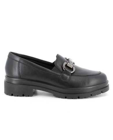 MOCASSINO ENVAL SOFT DONNA NAPPA SOFT NERO TACCO 5CM 8752400