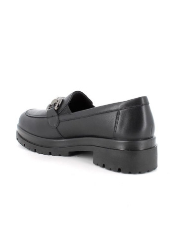 MOCASSINO ENVAL SOFT DONNA NAPPA SOFT NERO TACCO 5CM 8752400