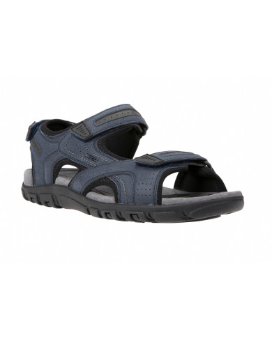 SANDALI GEOX UOMO U S.STRADA D - VIT.SINT.+DBK NAVY/DK GREY U8224D 0BC50 C4422