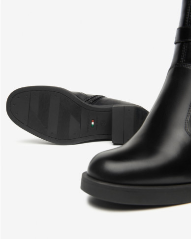 STIVALETTO NEROGIARDINI DONNA GUANTO NERO TR RONDA LIGHT NERO TACCO 6CM I513870D/100