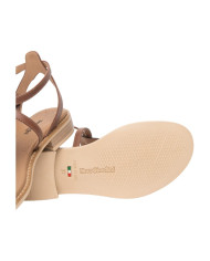 SANDALO CON TACCO NEROGIARDINI DONNA ARMENIA CUOIO TR BEVAGNA 592 BEIGE E615895D/400