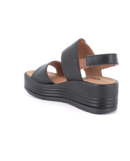 SANDALI CON ZEPPA IGI&CO DONNA NAPPA SOFT NERO 1164577    