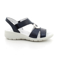 SANDALO CON ZEPPA ENVAL SOFT DONNA NAPPA SO/SC.NIN BLUE 1281011