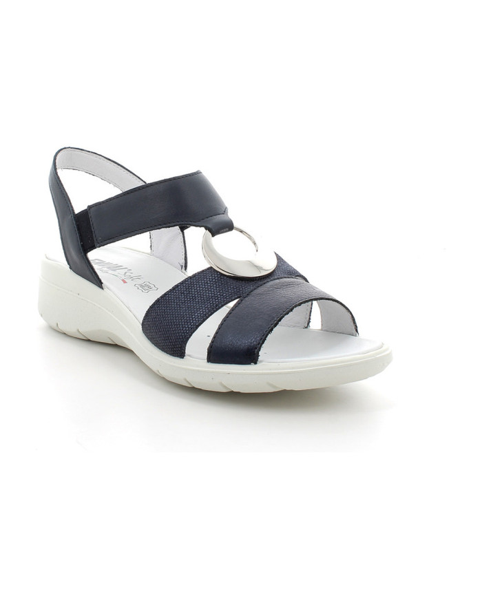 SANDALO CON ZEPPA ENVAL SOFT DONNA NAPPA SO/SC.NIN BLUE 1281011