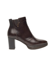 TRONCHETTO NEROGIARDINI DONNA MANOLETE T.DI MORO PU.LESINA  T.MORO TACCO 7CM I513801D/300