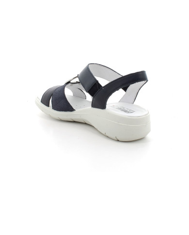 SANDALO CON ZEPPA ENVAL SOFT DONNA NAPPA SO/SC.NIN BLUE 1281011
