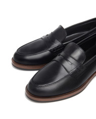 MOCASSINI NEROGIARDINI DONNA N PELLE NERO I308171D/100