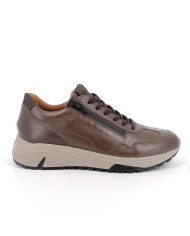 SNEAKERS IGI&CO UOMO  VITELLO RAG CAFFE' 8640611