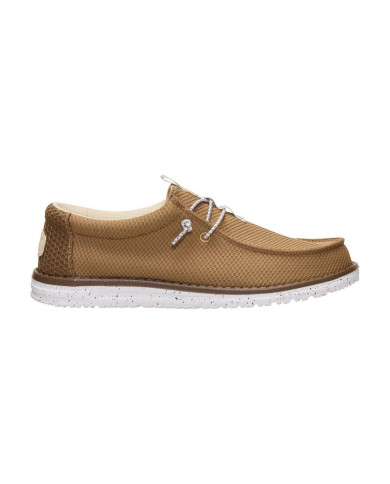 MOCASSINO HEY DUDE UOMO WALLY MESH NEUTRALS  MALT BROWN/MULTI HD.45301 2MW