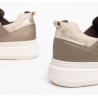 SNEAKERS NEROGIARDINI DONNA IN PELLE BROWN SAUVAGE IVORY BEIGE I317050D/322